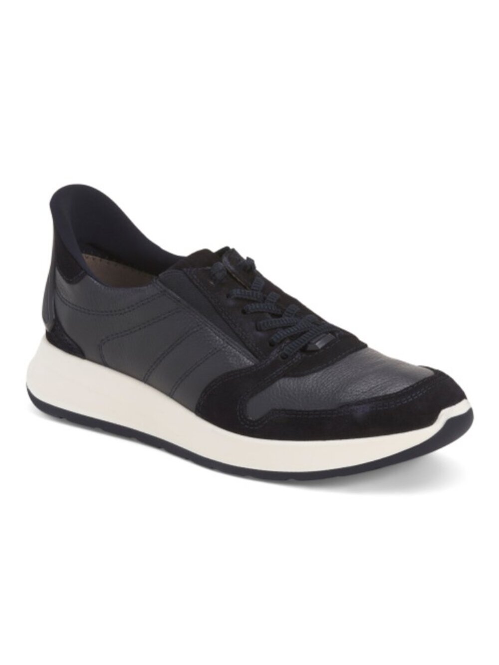 ARA Men's Made In Portugal Leather Malachite Sport Casual Sneakers